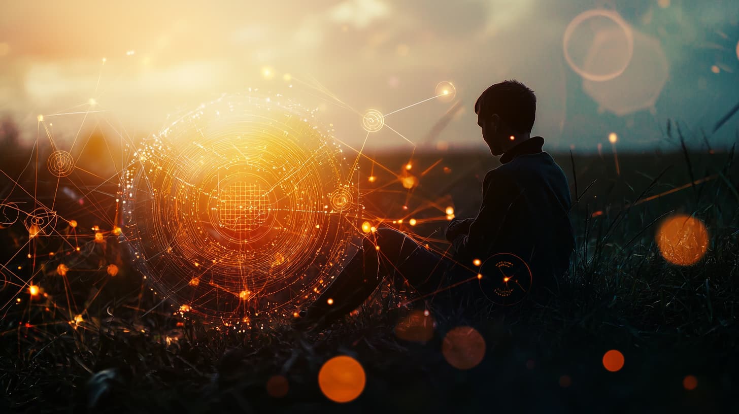 Photographer using AI tools in a studio