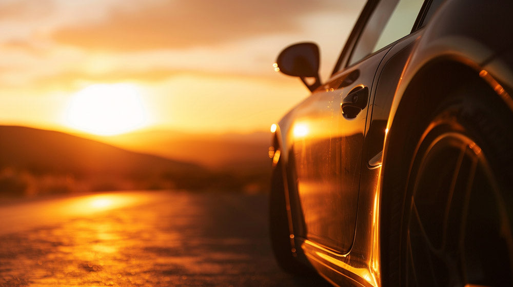 Golden hour car photography tips