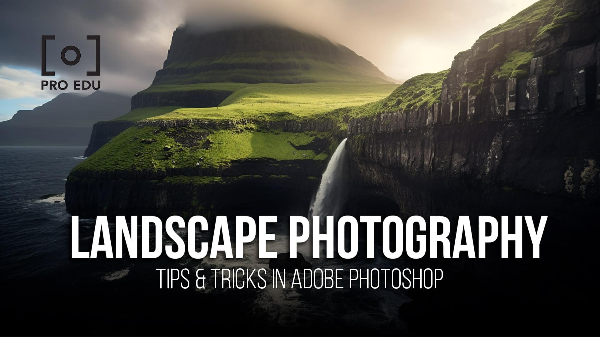 Stunning landscape manipulated in Photoshop