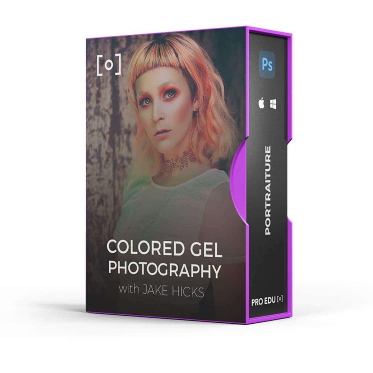 Colored Gel Photography: Studio Portraiture