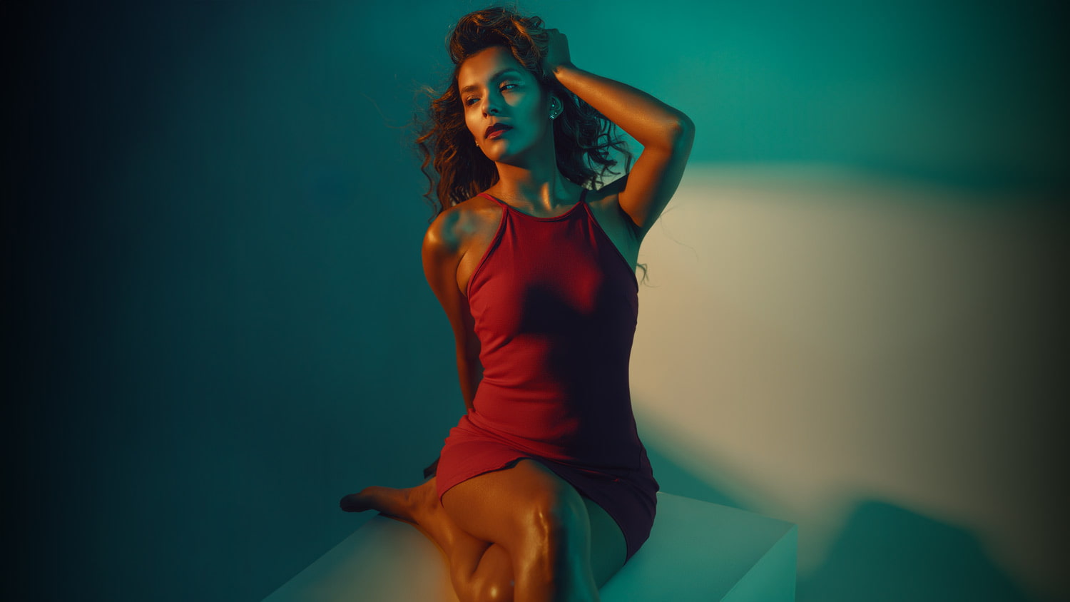 the art of shaping colored light before image
