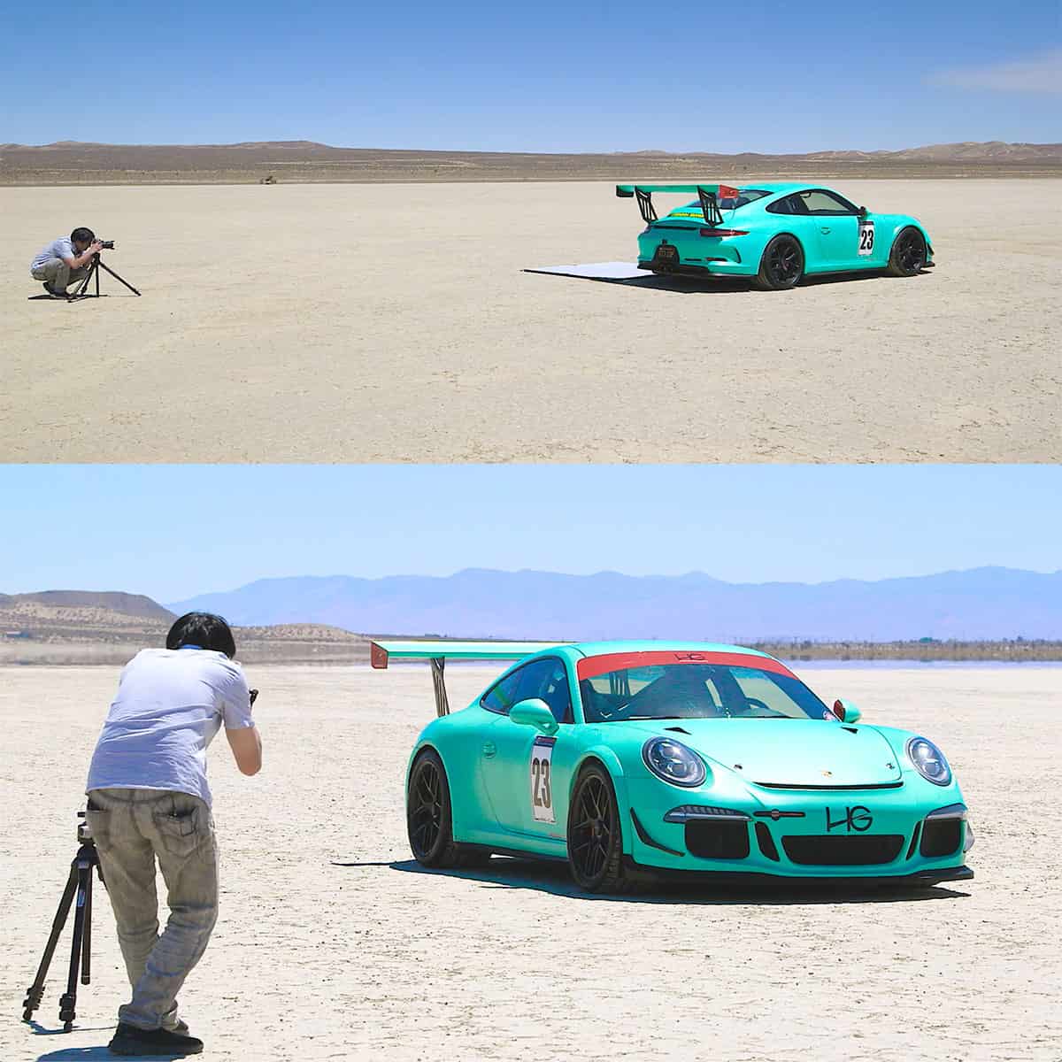 Behind-the-scenes of automotive photography with Easton Chang