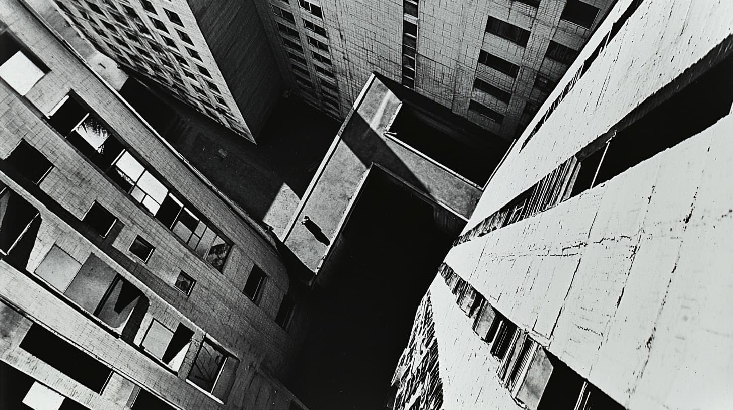 Constructivist photography by Aleksandr Rodchenko