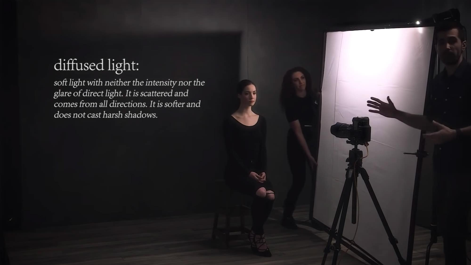 Photography lighting principles and concepts with chris knight. What is diffused light? PRO EDU photography tutorials.