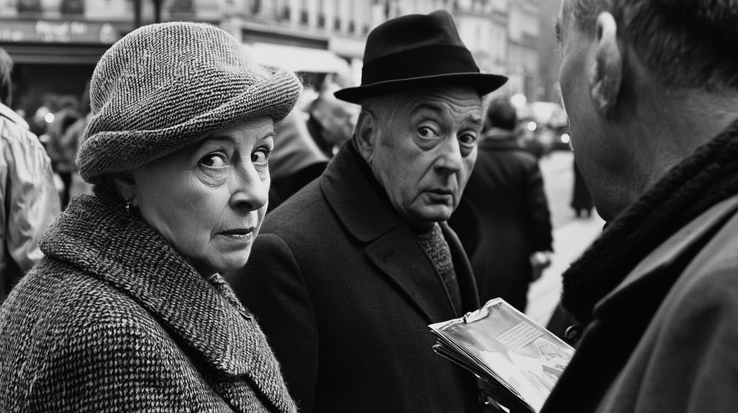 Henri Cartier-Bresson capturing the decisive moment