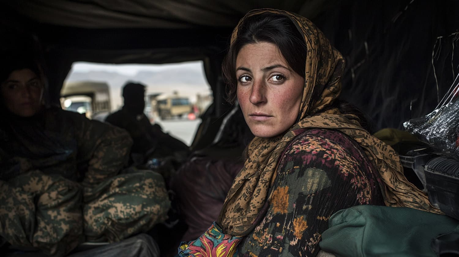 Lynsey Addario in conflict zone