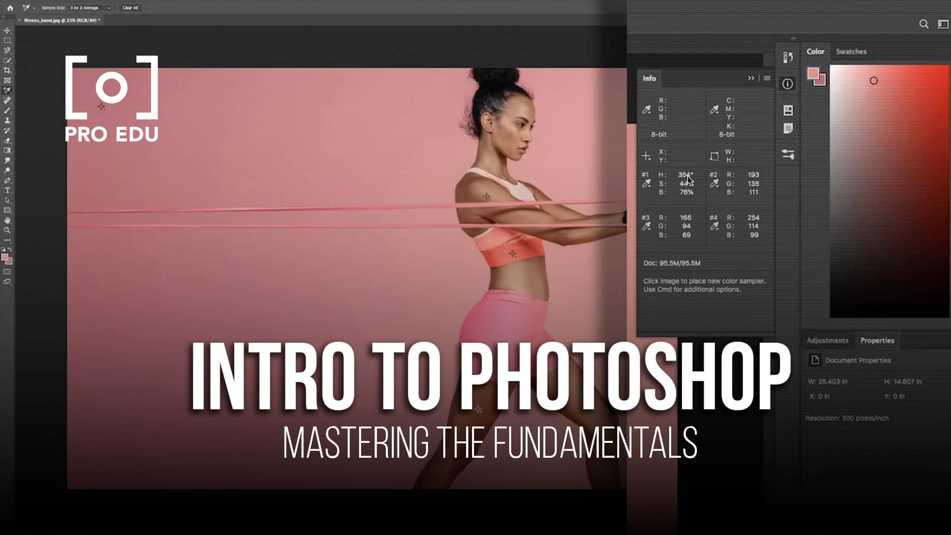 Beginner tutorial for photographers using Adobe Photoshop interface