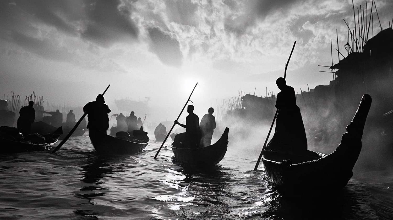 Sebastião Salgado black-and-white photograph