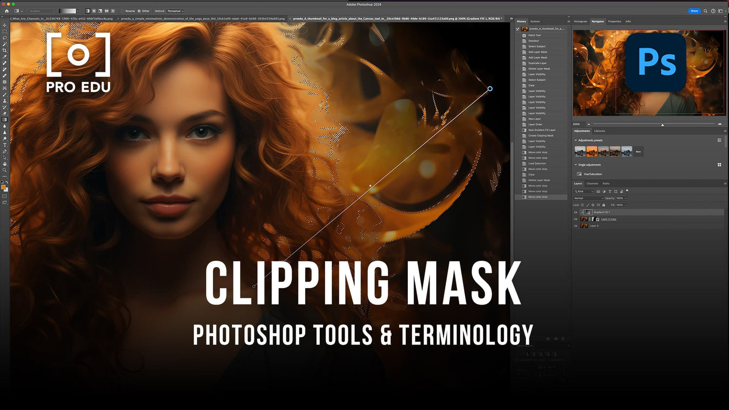 Clipping Mask in Photoshop - PRO EDU Guide