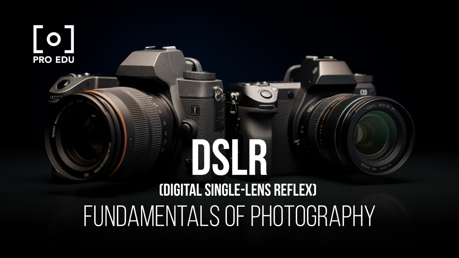 Comprehensive guide for beginners on DSLR cameras and their functions