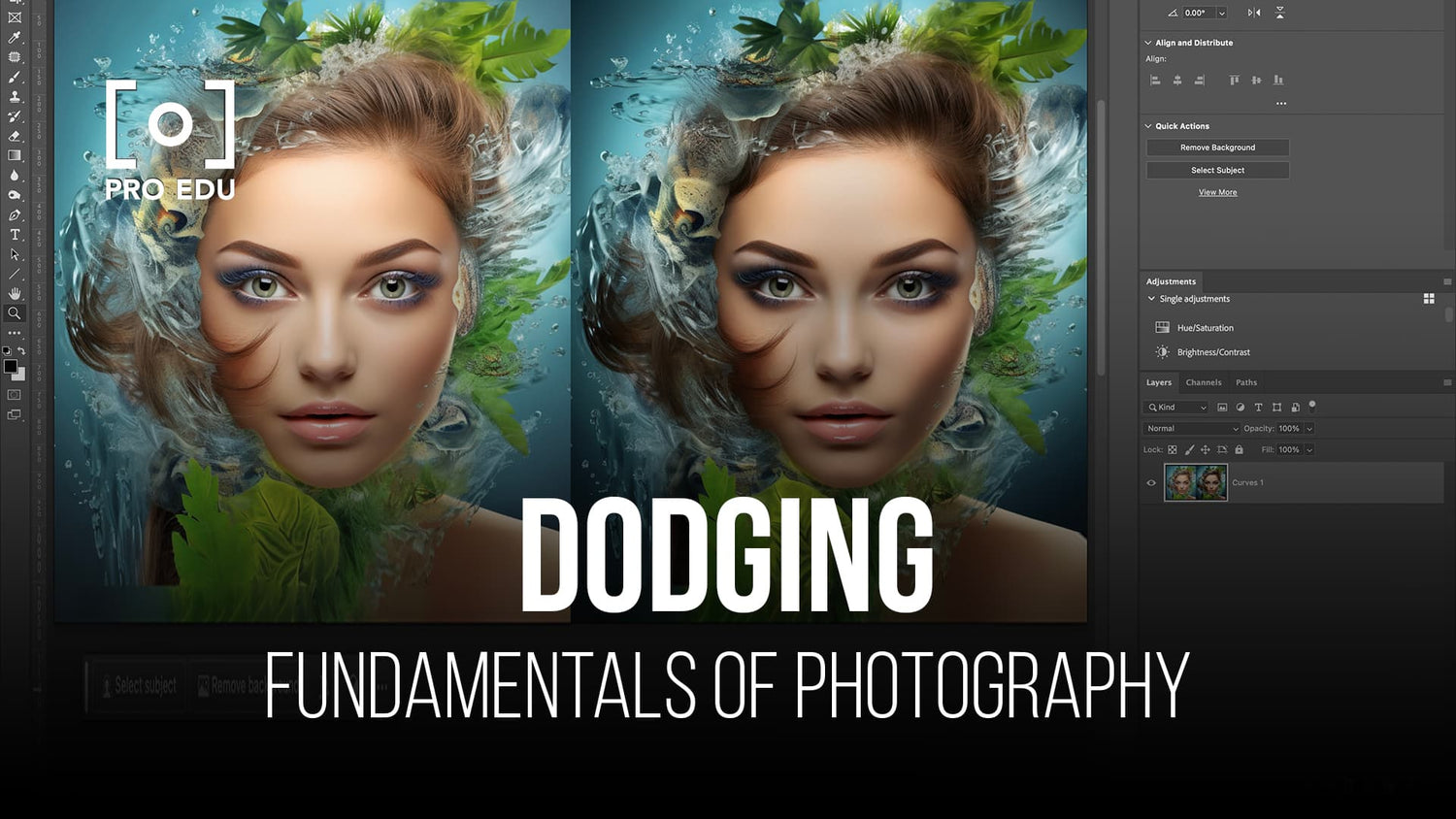 Enhancing images with the art of dodging in photo editing