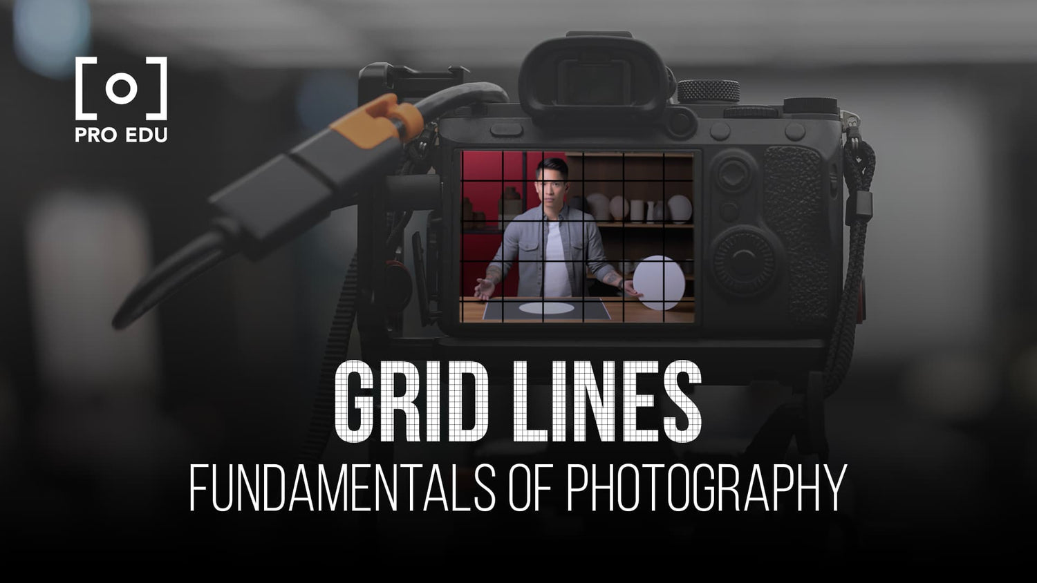 Enhancing composition in photography with grid lines, a visual aid