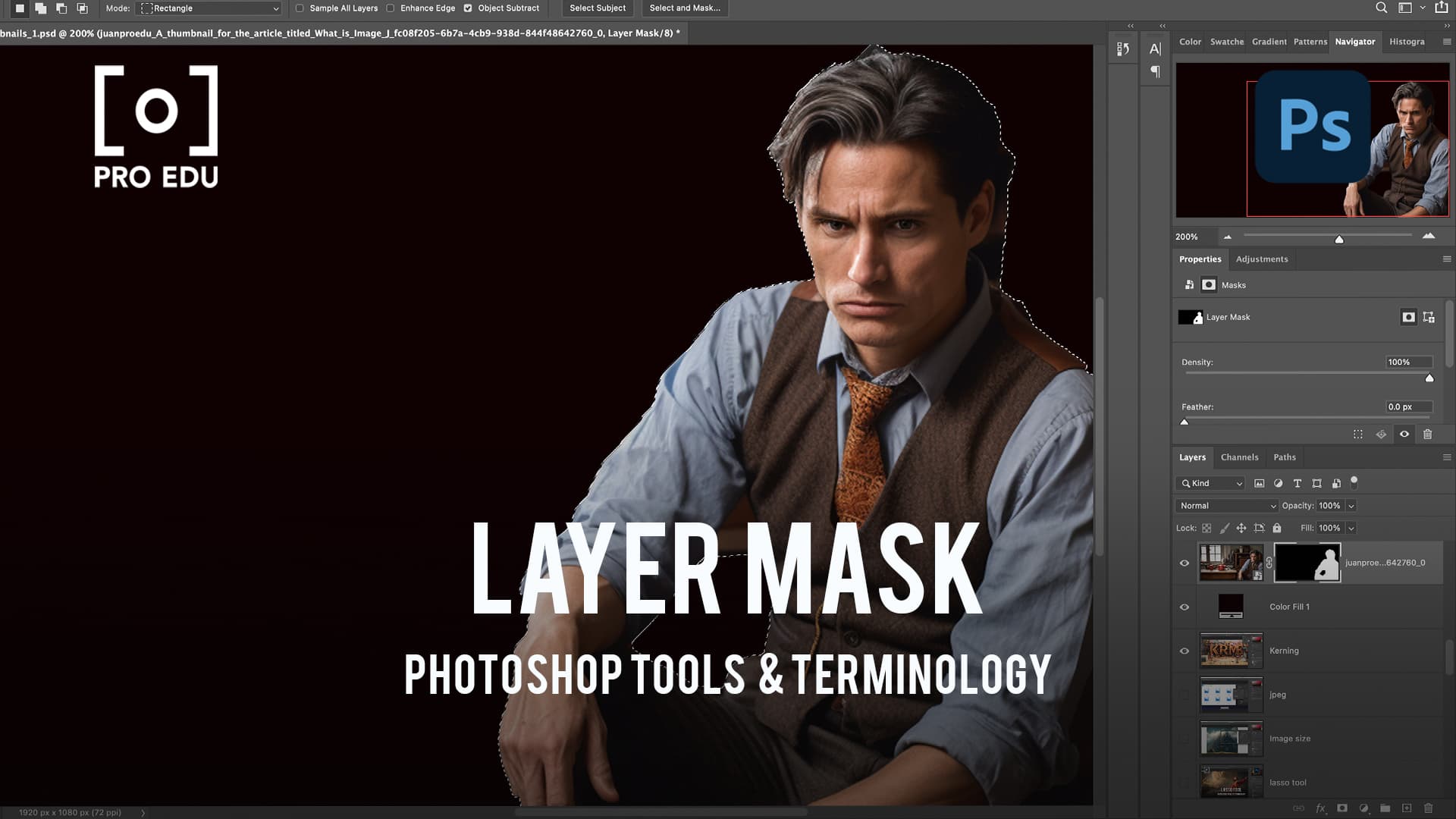 Layer Mask Techniques in Photoshop - PRO EDU Tutorial
