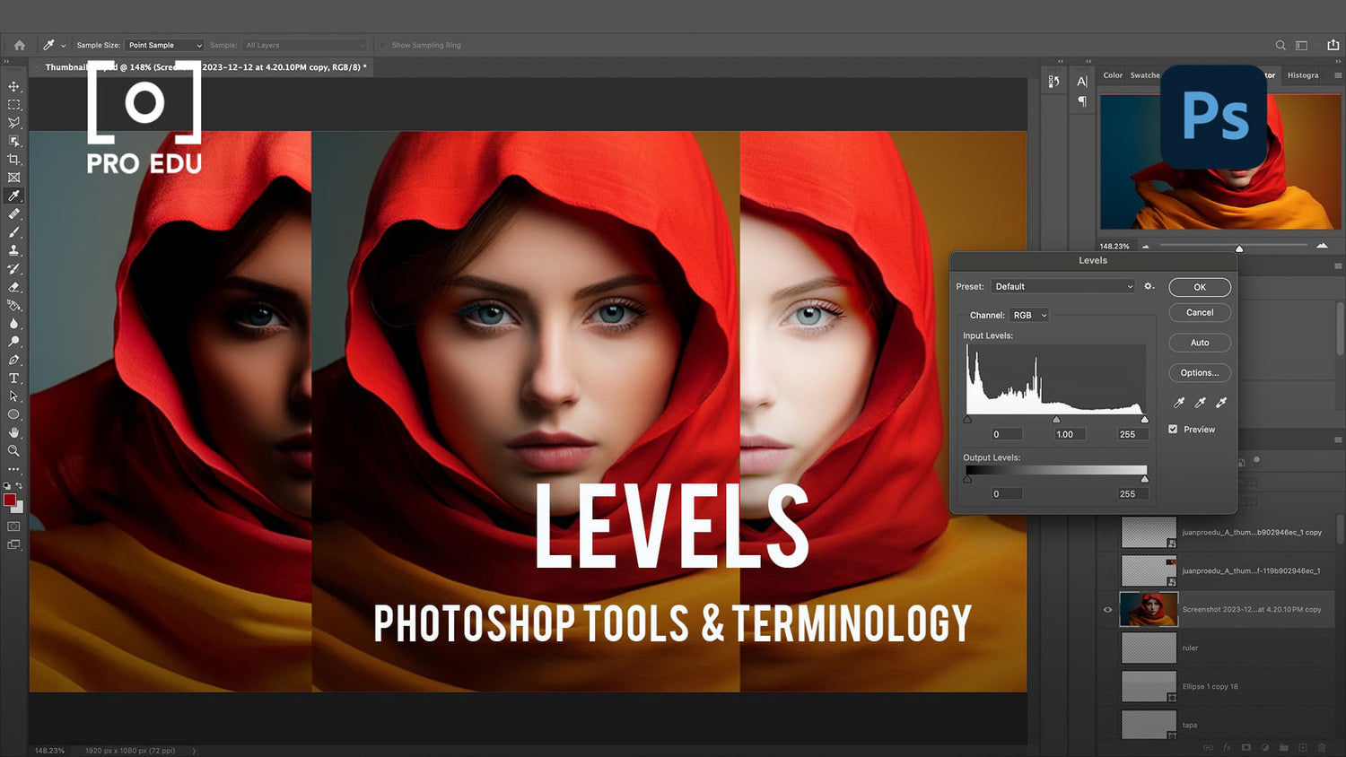 Levels in Photoshop: Mastering Image Tonality