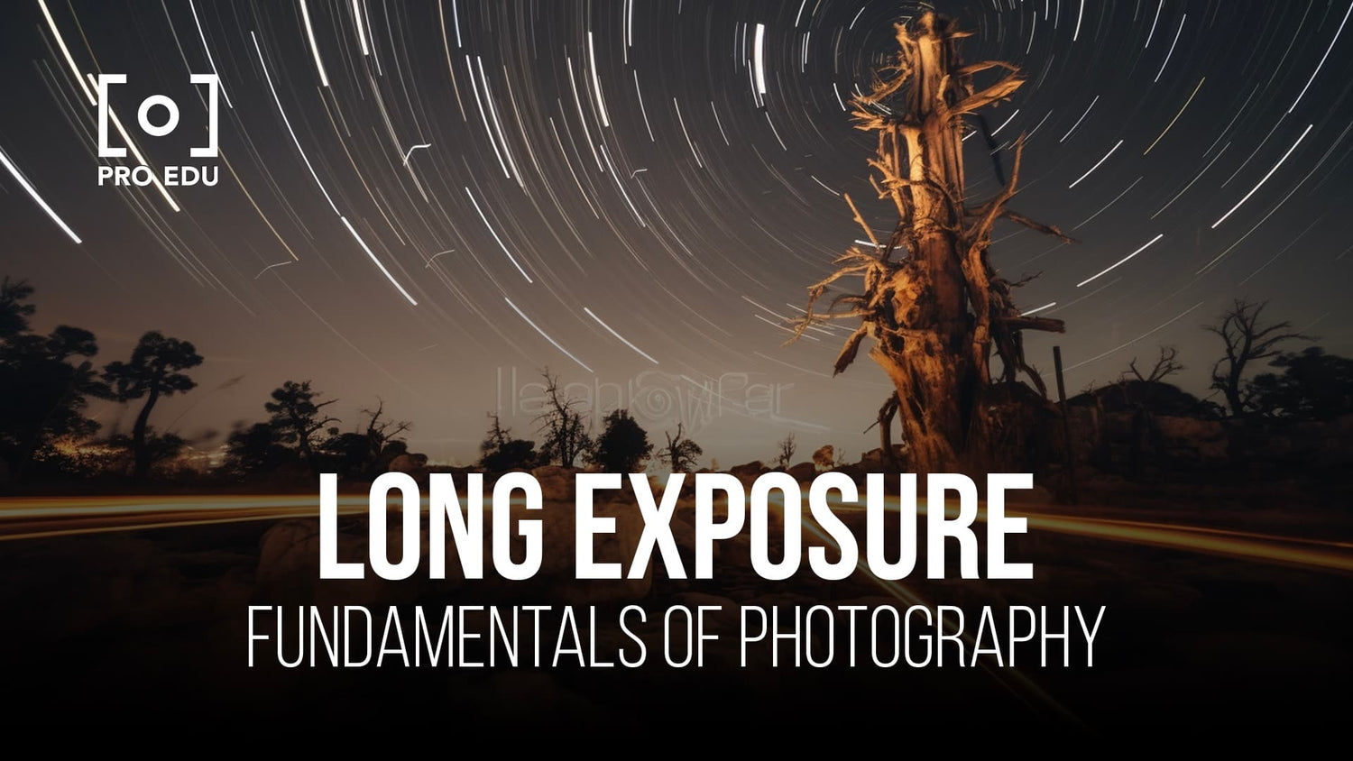 Capturing time in a frame with long exposure photography techniques
