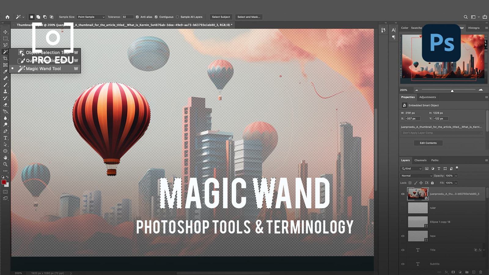 What Is A Magic Wand In Photoshop?