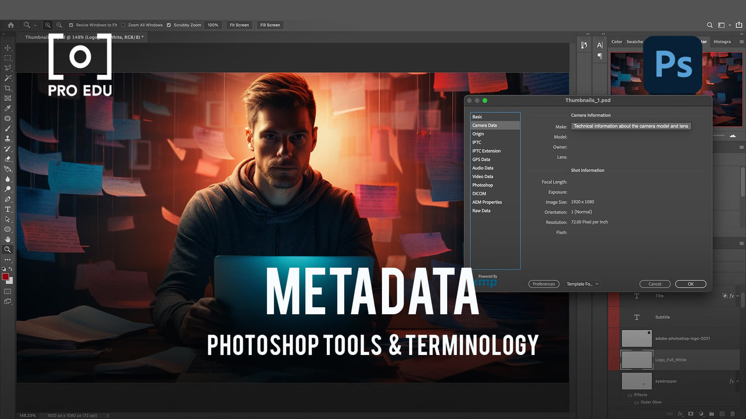 Metadata in Photoshop: Organizing Your Work