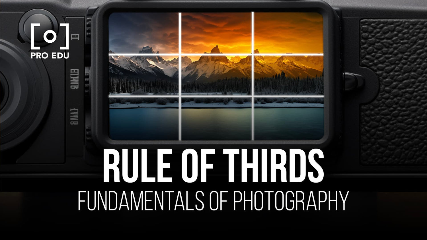 A fundamental composition technique in photography: Rule of Thirds explained