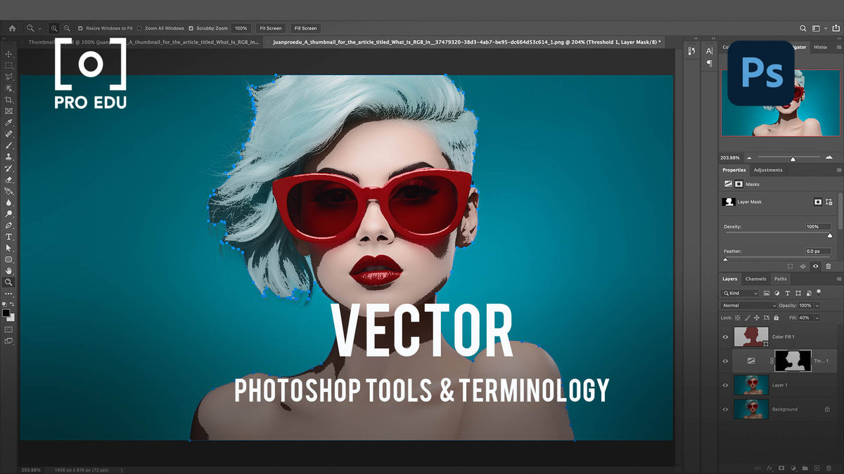 ¿Qué es un vector en Photoshop?
