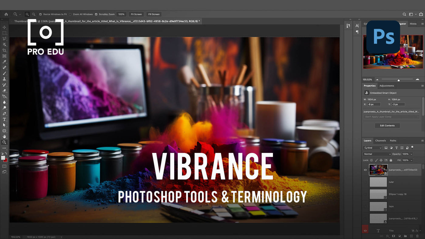 Vibrance in Photoshop: Enhancing Photo Colors