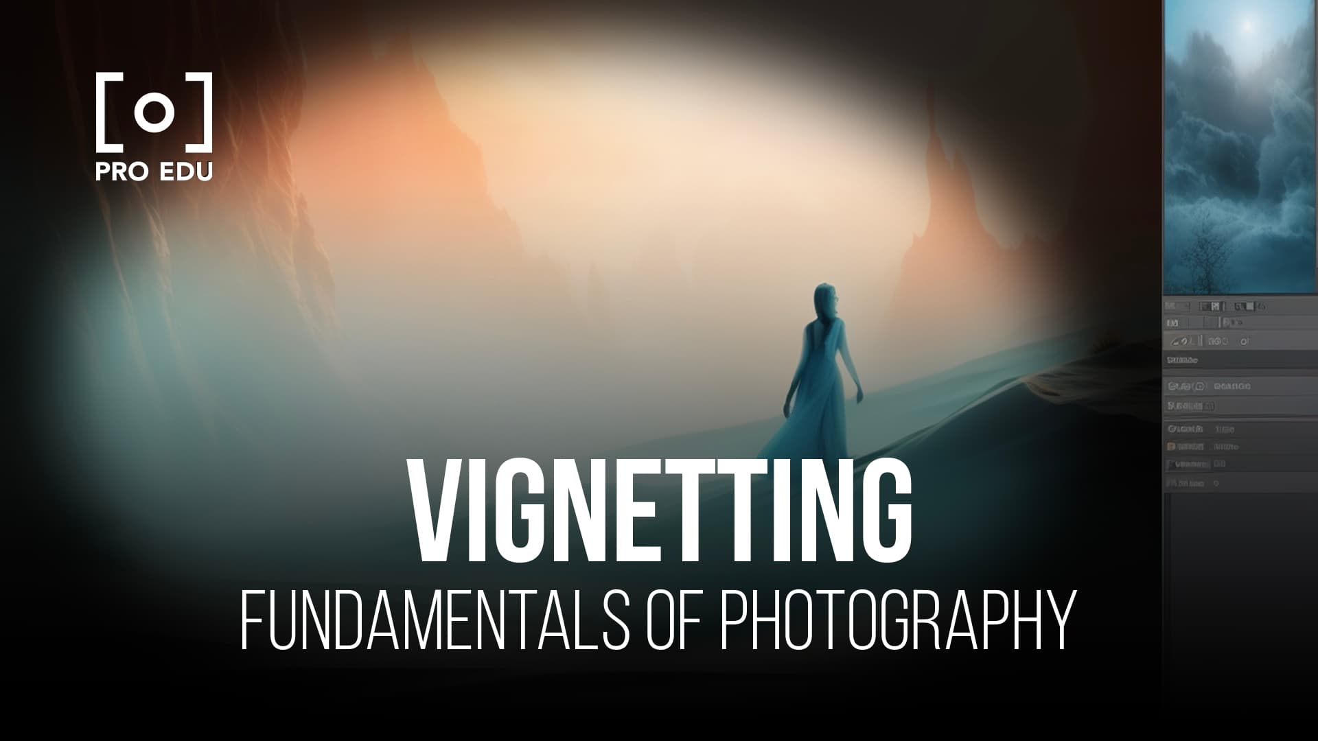 Creating focus and depth with vignetting techniques in photography