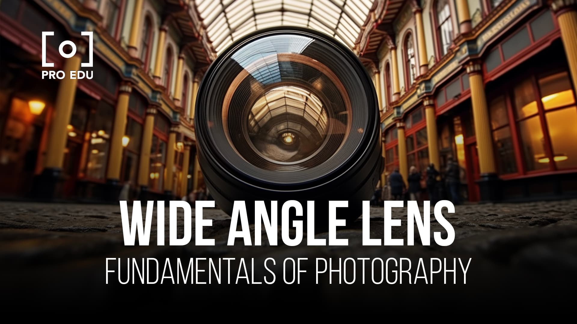 Expansive view captured through a wide angle lens, broadening photographic perspectives