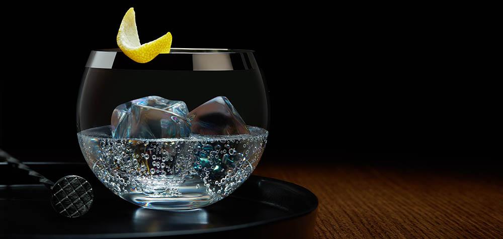 Smooth Gradients and Edge Lines in Beverage Photography