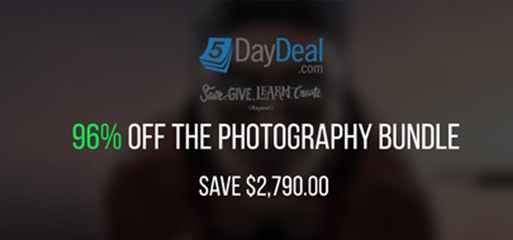 The 5 Day Deal Photography Bundle Sale