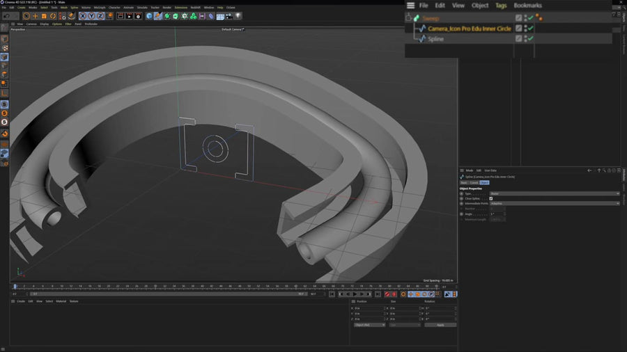 Intro to C4d tools for photographers/ Intro 101 course for cinema 4d and octane render engine tutorial for photographers with dustin valkema maxon certified trainer