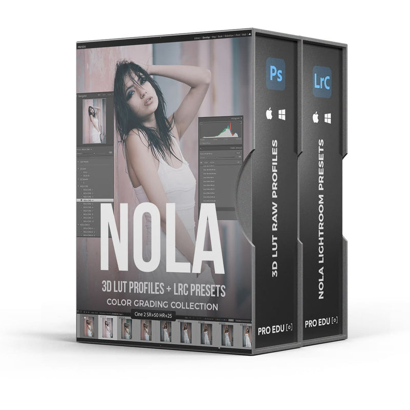 Profils LUT 3D et préréglages d'étalonnage des couleurs : NOLA Natural Light