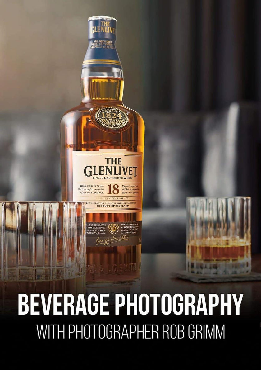 Commercial Scotch Whiskey Photography Rob Grimm PRO EDU Instructor tutorial class for photographers
