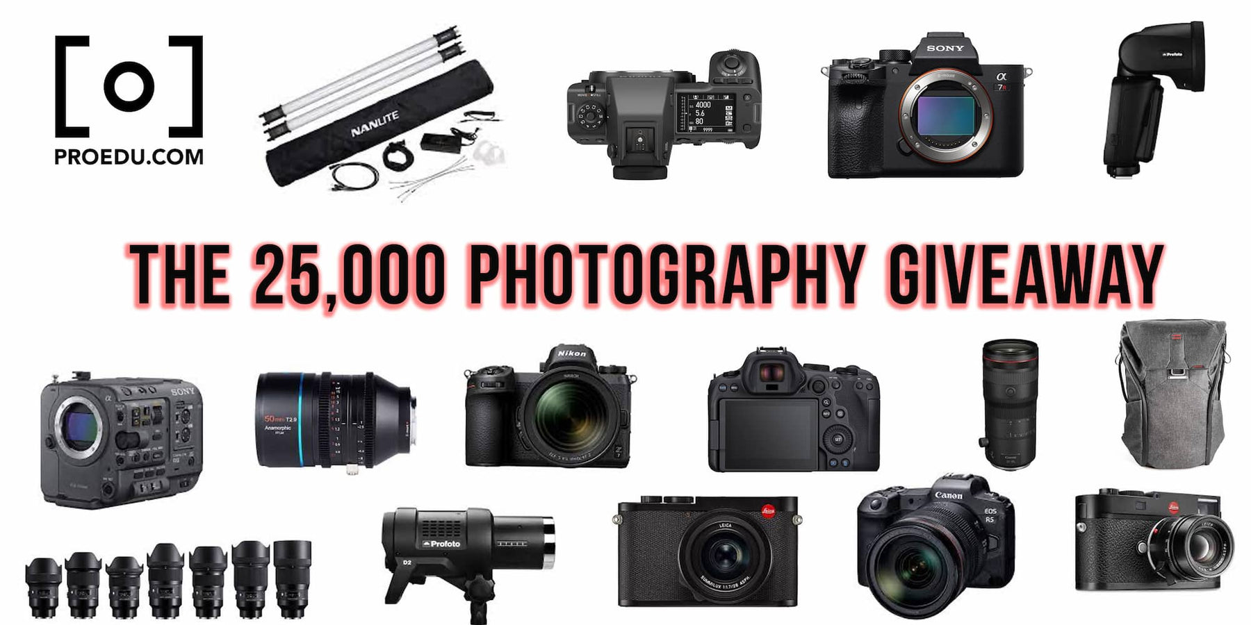 The 25,000 Photography Giveaway Enter For Free