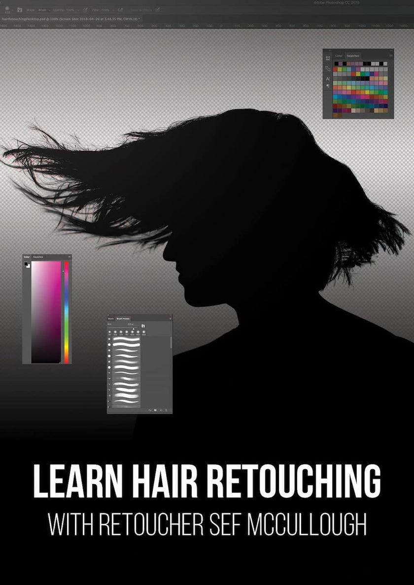 In over 10 years of high end commercial retouching, Sef McCullough has developed a variety of systematic and repeatable methods for cleaning up, isolating and extracting hair in Photoshop. Join Sef in his next PRO EDU tutorial for photographers.