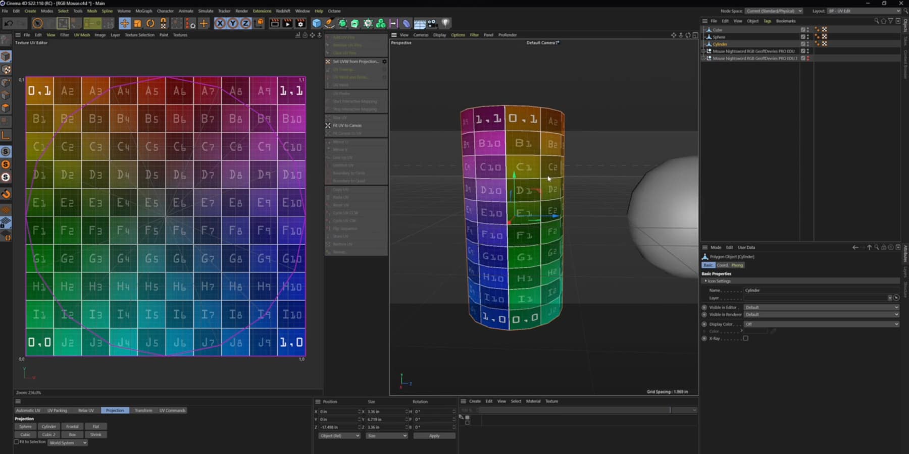 Introduction to Cinema 4d for photographers with Dustin Valkema. UV mapping tutorial and basics for learning c4d from a maxon certified instructor.