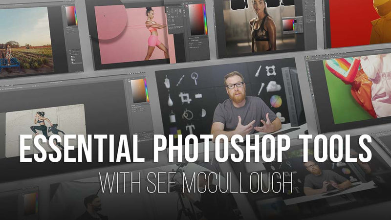 commercial photoshop retouching workflow with sef mccullough download