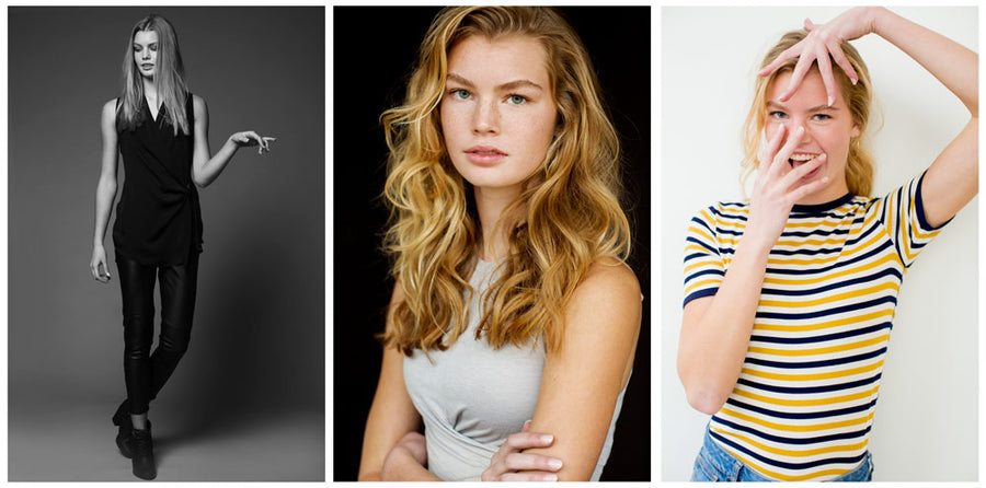 Fashion Photography & Model Testing with Agencies - | PRO EDU posing for model testing.