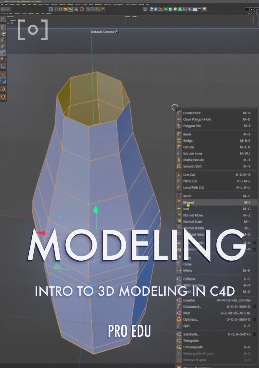 Intro To 3D Modeling In C4D