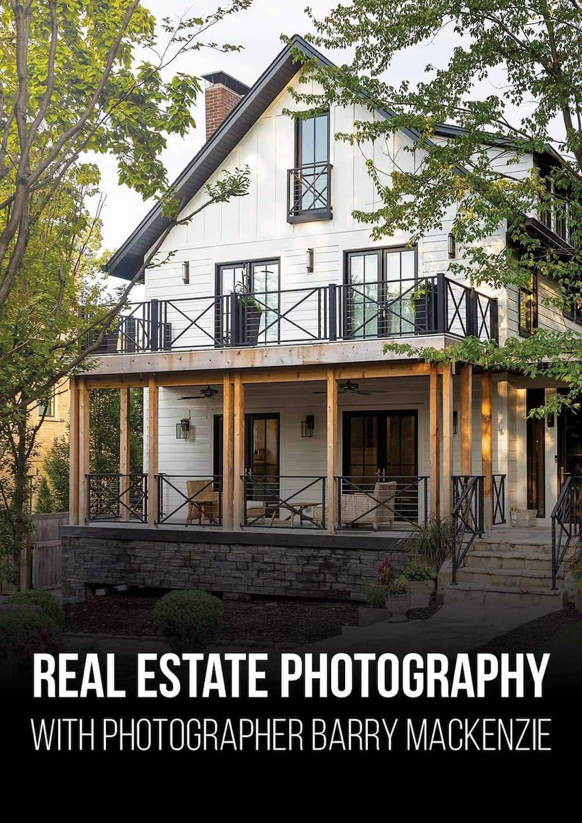 Real Estate photography tutorial poster Barry Mackenzie 