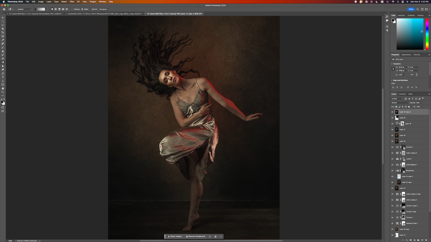 The Art of Capturing Motion in Portraiture