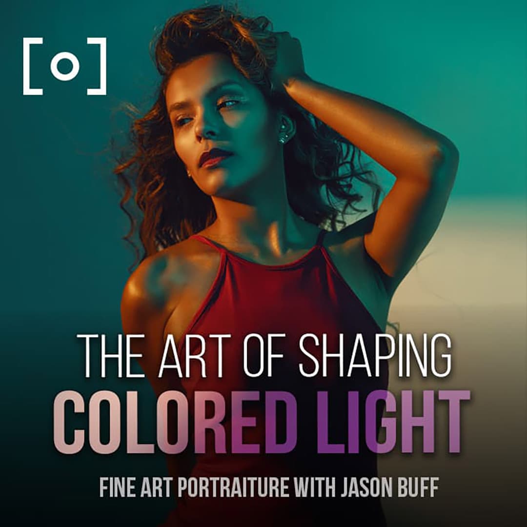 The art of shaping colored light with photographer Jason Buff Tutorial poster pro edu