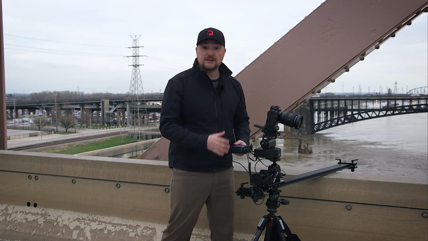Time-Lapse Photography & Editing with Drew Geraci - | PRO EDU Tutorial shooting on a bridge