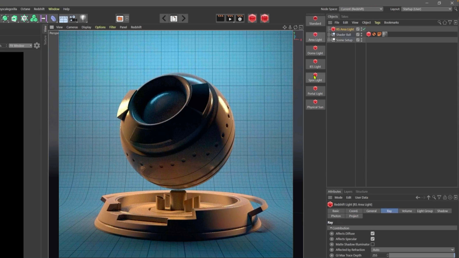 Introduction To Redshift Render Engine Tutorial w/ Dustin Valkema