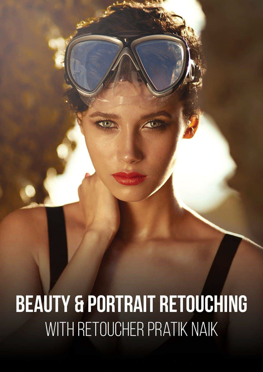 Beauty and Portrait Retouching With Pratik Naik | PRO EDU online photoshop and photography tutorials best on the internet.