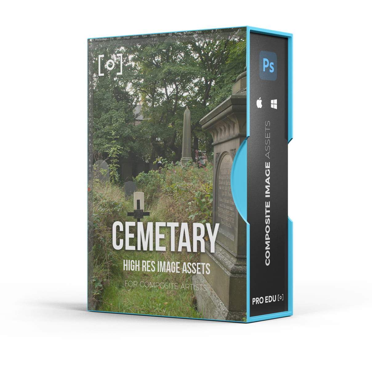 Composite Stock Pack - Victorian Cemetery Photoshop Assets - PRO EDU PRO EDU PRO EDU