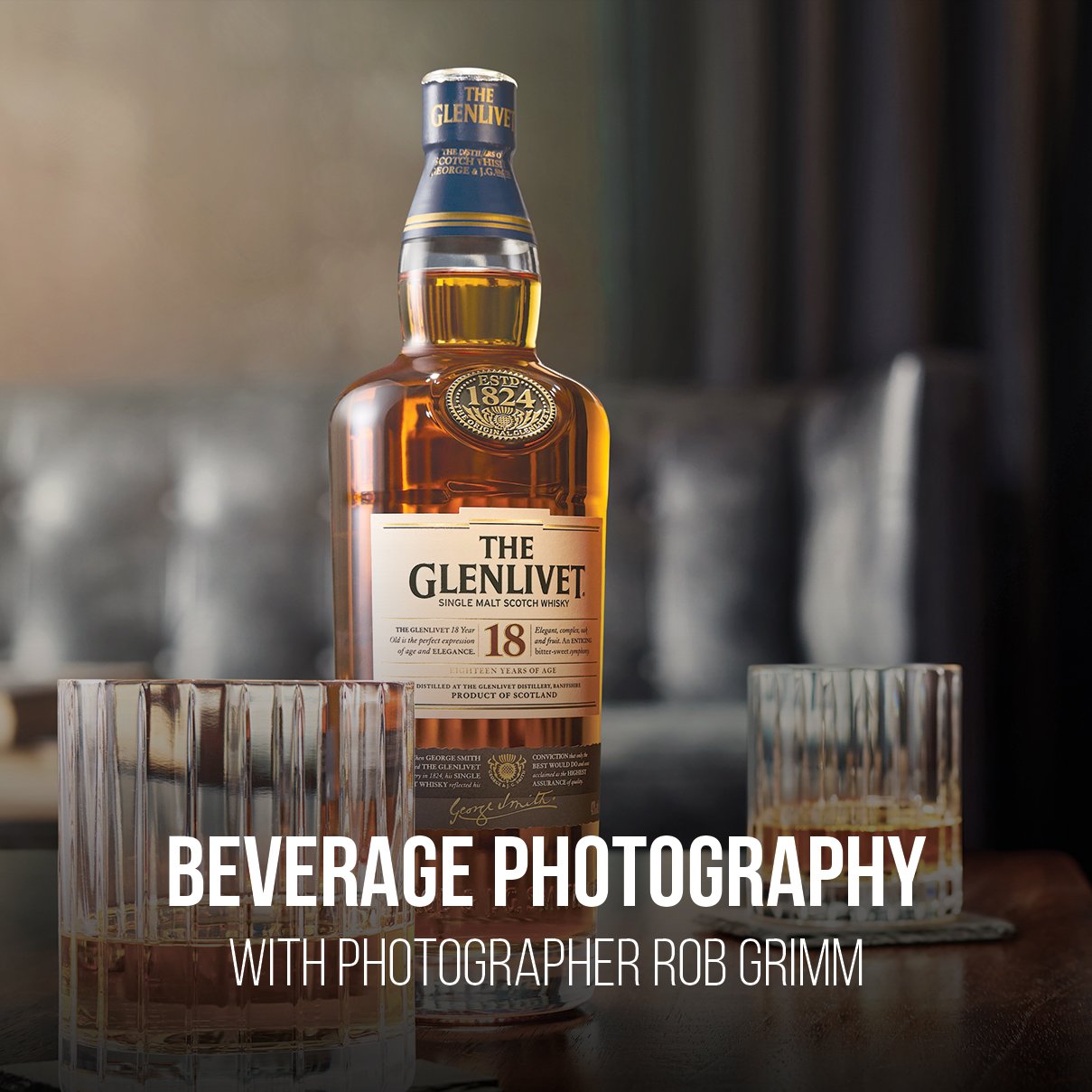 Commercial Beverage Photography Tutorial with Rob Grimm - PRO EDU PRO EDU PRO EDU
