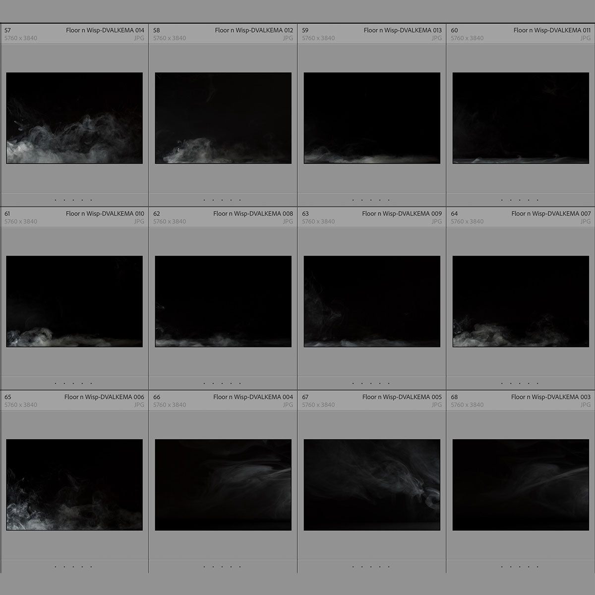 High-Res Smoke Overlays - Adobe Photoshop Overlay Pack - PRO EDU PRO EDU PRO EDU