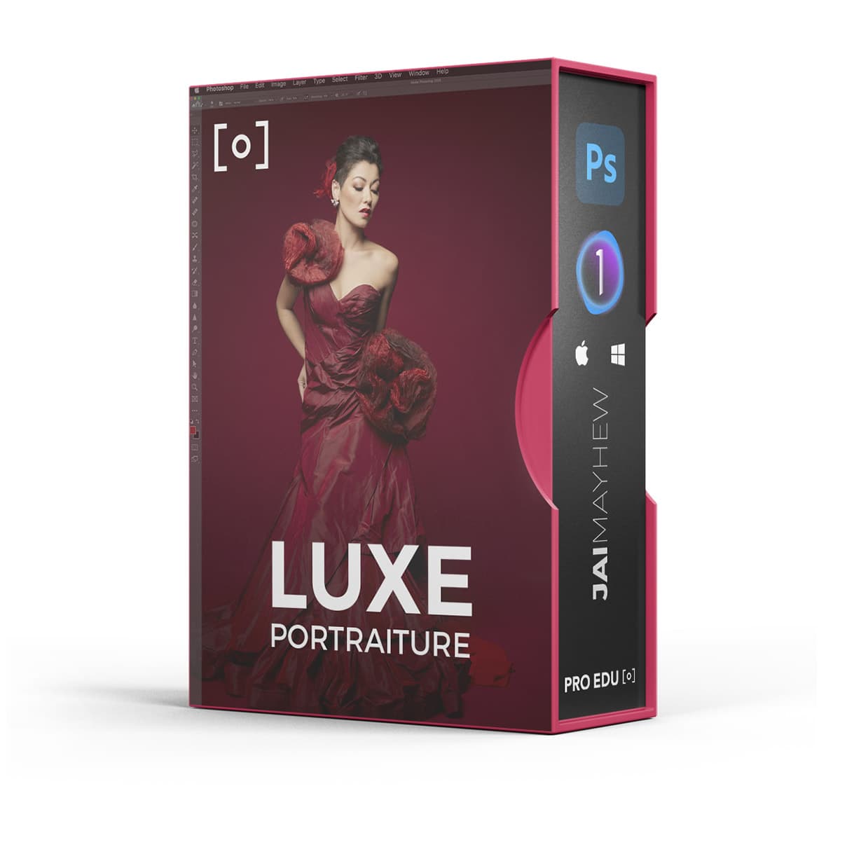 Luxe Beauty Photoshop Tutorial Retouching Portraiture - PRO EDU Jai Mayhew PRO EDU