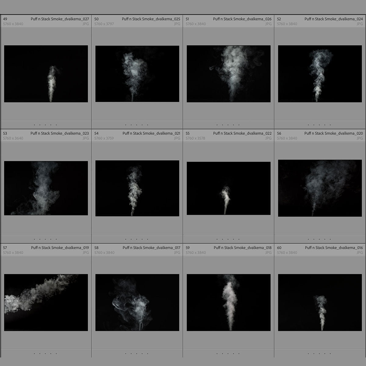 Puffs Of Smoke Stacks Photoshop Overlays - PRO EDU Stock Assets PRO EDU PRO EDU