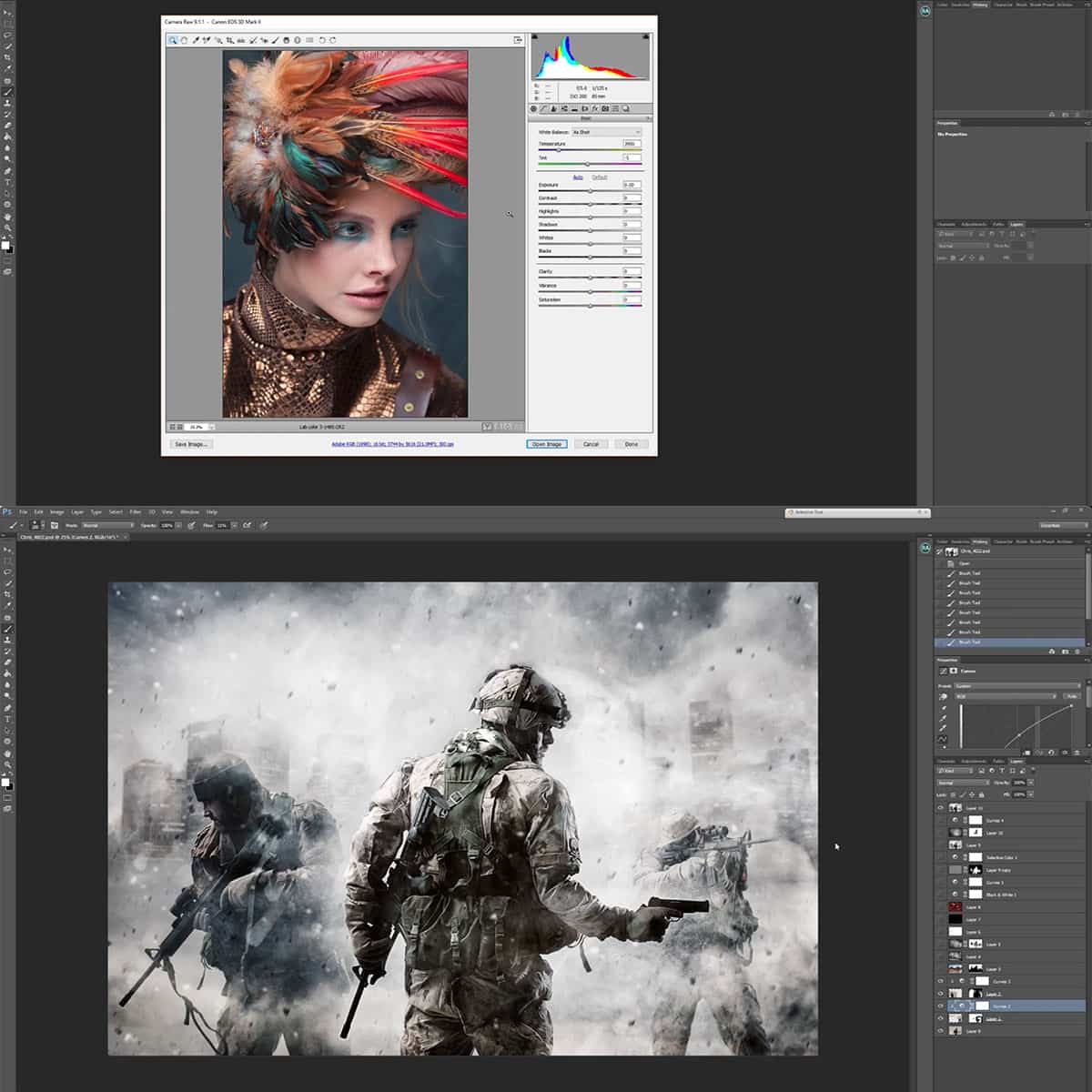 Composite Retouching Workflow for Photoshop Tutorial – PRO EDU Renee Robyn PRO EDU