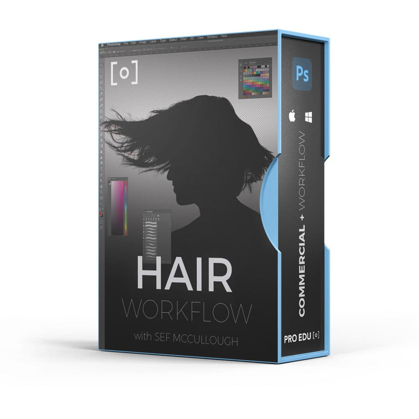 Advanced Hair Masking Photoshop Tutorial By Sef McCullough - PRO EDU Sef McCullough PRO EDU